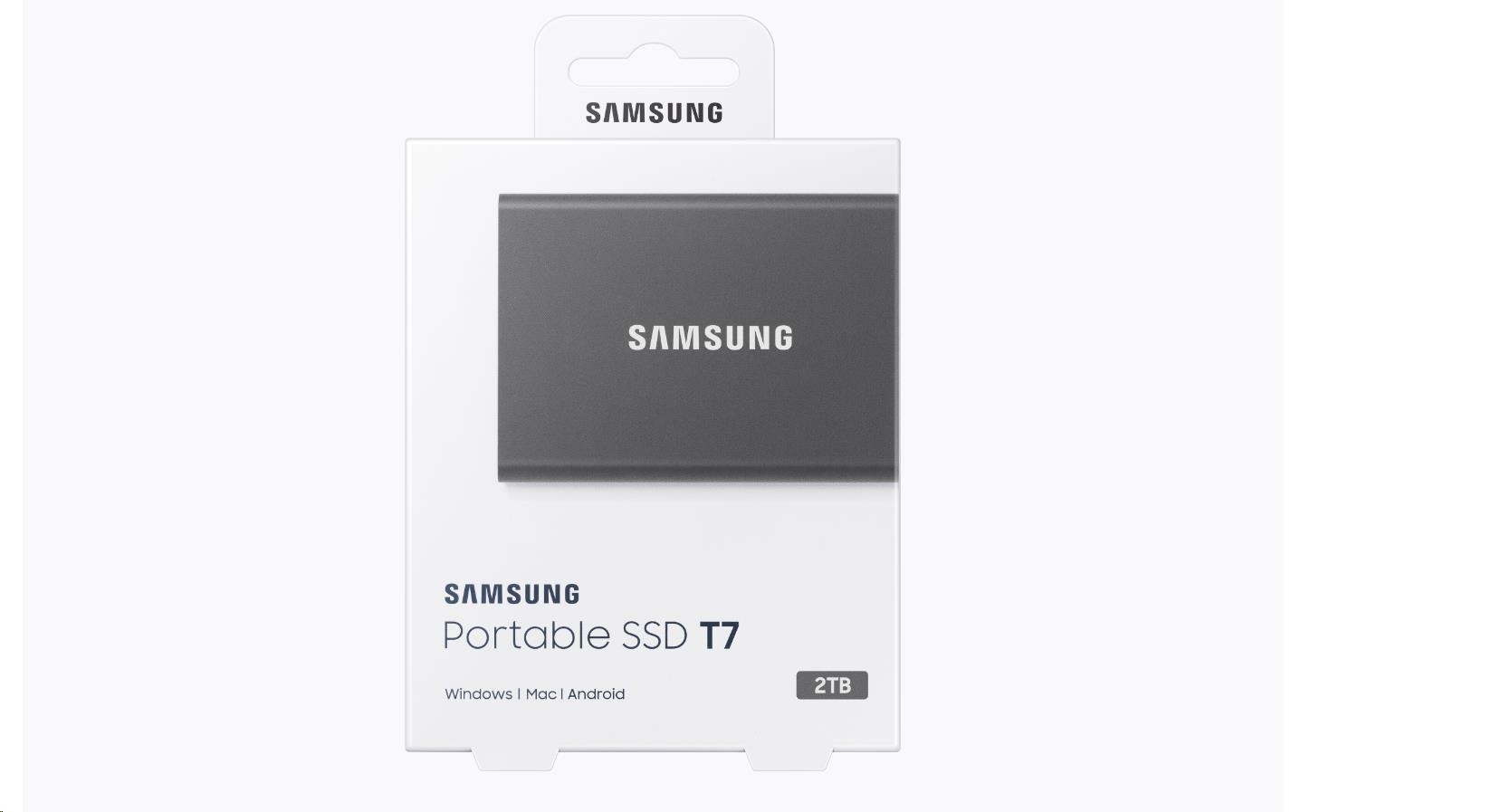 Samsung SSD 2TB externí, stříbrný MU-PC2T0T/WW