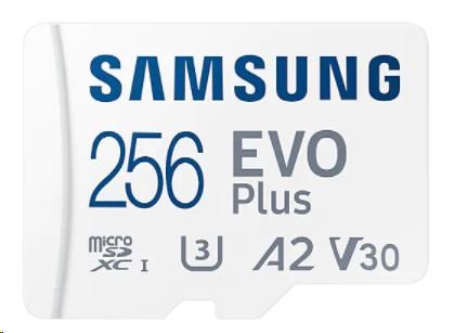 Samsung Micro SDXC 256GB EVO Plus+SD adaptér MB-MC256KA/EU