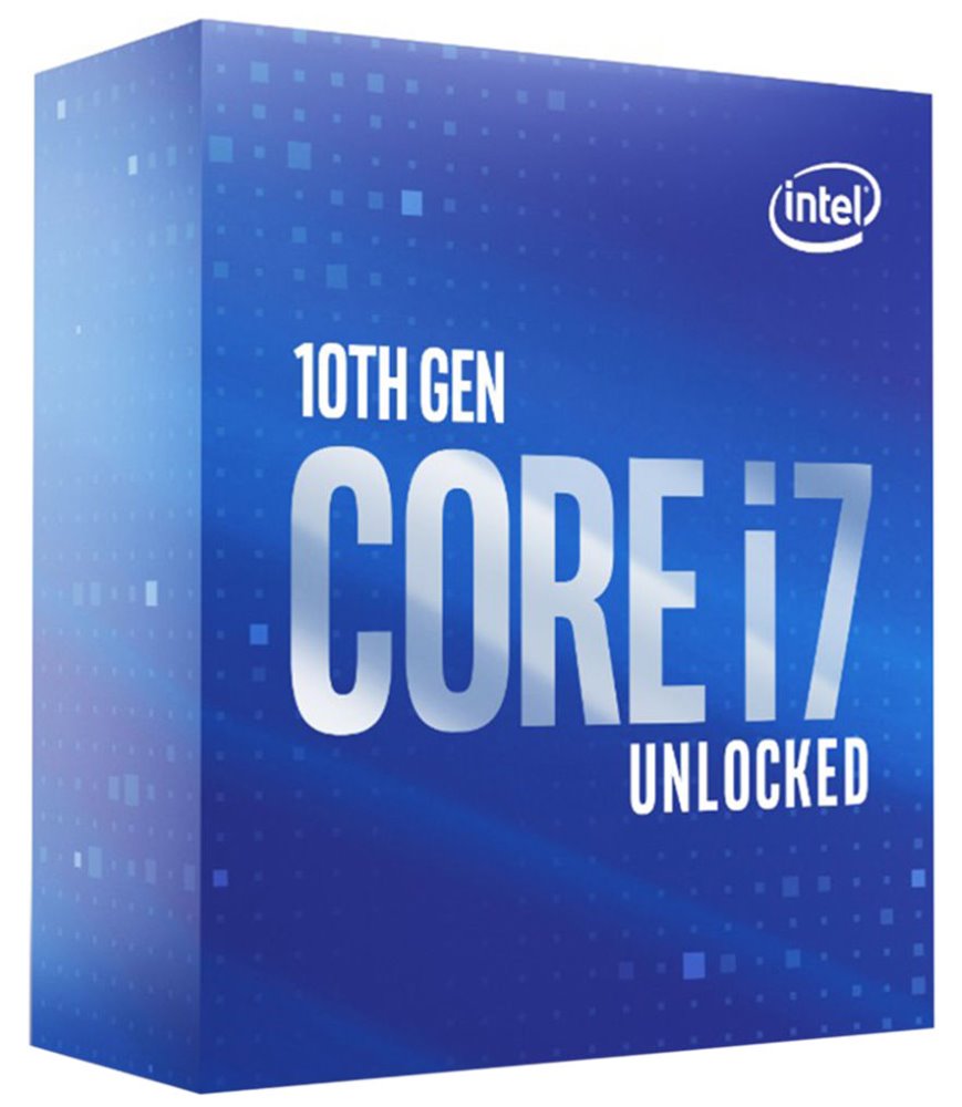 Intel Core i7-10700K 3.8GHz, 8core, 16MB, LGA1200, Graphics, Comet Lake, bez chladiče BX8070110700K