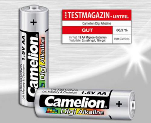 Camelion 4ks baterie DIGI ALKALINE AA/LR6 blistr baterie alkalické (cena za 4pack) 11210406