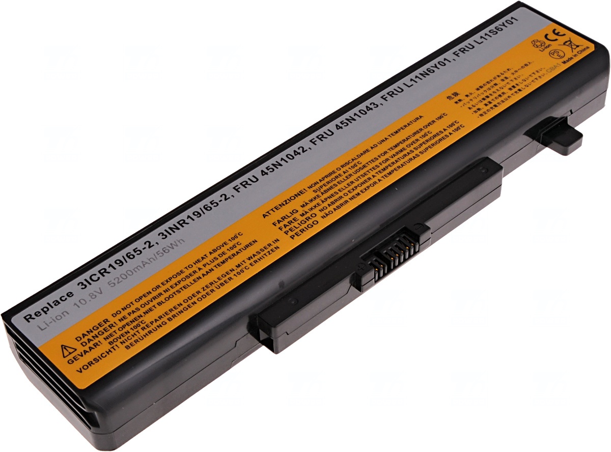 T6 POWER Baterie Lenovo IdeaPad B480, B580, G480, B590, Z480, V480, Edge E530, 6cell, 5200mAh NBIB0107