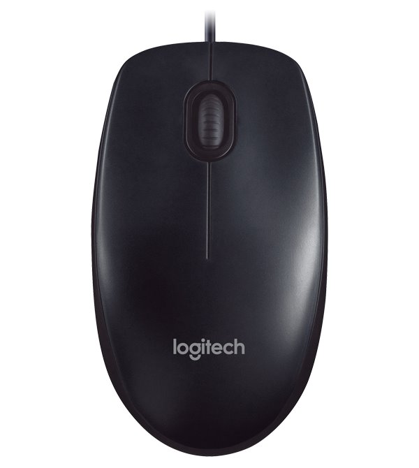 Logitech M90, 3 tlačítka/ 1000dpi/ USB/ šedá 910-001793