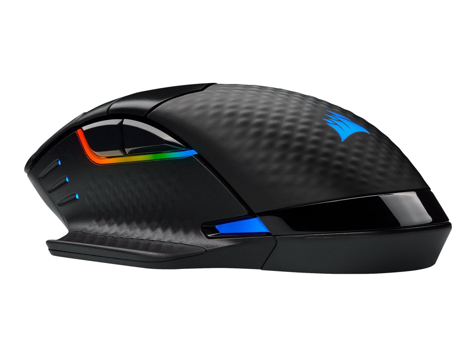 Corsair DARK CORE RGB PRO Wireless FPS/MOBA Gaming Mouse with SLIPSTREAM Technology Black Backlit RGB LED 18000 DPI Optical (EU) CH-9315411-EU