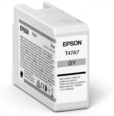 Epson Singlepack Gray T47A7 Ultrachrome C13T47A700