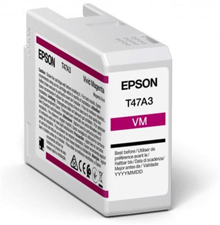Epson Singlepack Vivid Magenta T47A3 Ultrachrome C13T47A300