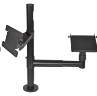 Virtuos Pole – Sestava - stojan s ramenem, držáky VESA a tiskárny EAX2055