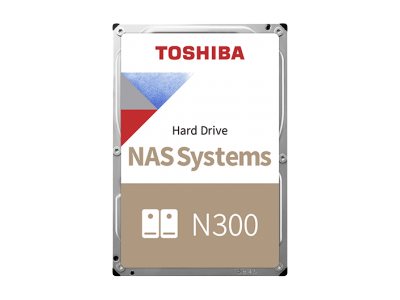 Toshiba N300 NAS Hard Drive 16TB 3.5inch BULK HDWG31GUZSVA