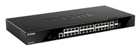 D-link DGS-1520-28, 24 ports GE+2 10GE ports+2 SFP+ Smart Managed Switch DGS-1520-28/E