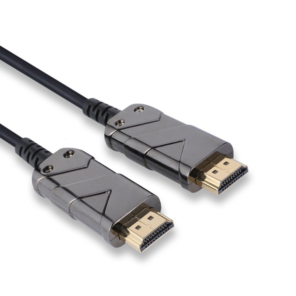 Premiumcord Ultra High Speed HDMI 2.1 optický fiber kabel 8K@60Hz, zlacené 10m KPHDM21X10