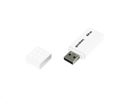 Goodram USB flash disk, USB 2.0, 64GB, UME2, bílý, UME2-0640W0R11, USB A, s krytkou