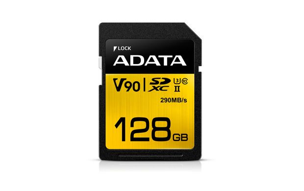 AData SDXC 128GB UHS-II U3 (290/260MB) ASDX128GUII3CL10-C