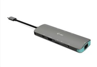 I-Tec USB-C Metal Nano Docking Station 4K HDMI LAN + Power Delivery 100W C31NANODOCKLANPD