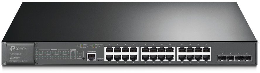 TP-Link TL-SG3428MP, PoE+ Managed Switch (P)