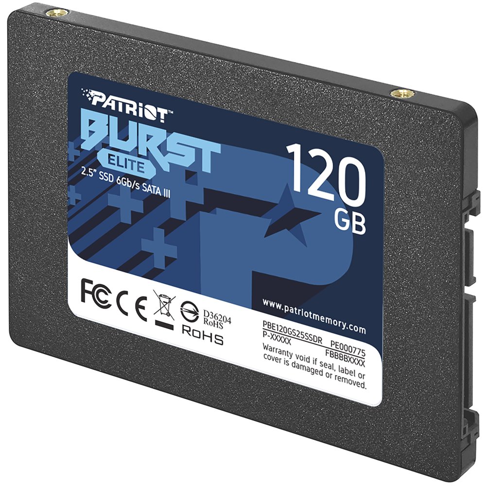 Patriot Burst Elite 120GB, SATA 3 2.5Inch SSD PBE120GS25SSDR