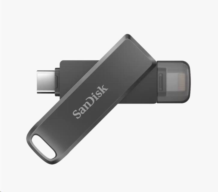 Sandisk Flash Disk 256GB iXpand Luxe, USB-C+Lightning SDIX70N-256G-GN6NE