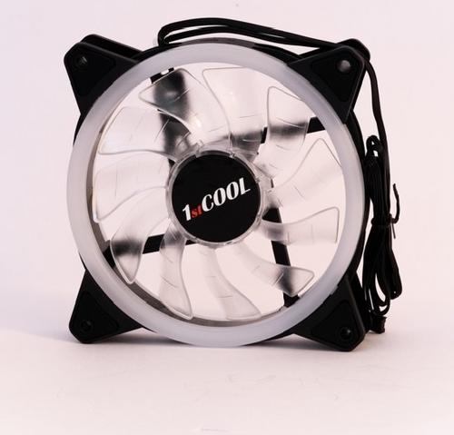 1stcool ventilátor RGB 12CM FAN pro case RAINBOW, 120x25mm (bílé lopatky) F12-RAINBOW-CASE-RGB