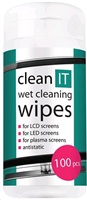 CLEAN IT čistící ubrousky mokré na LCD/TFT 100ks CL-140