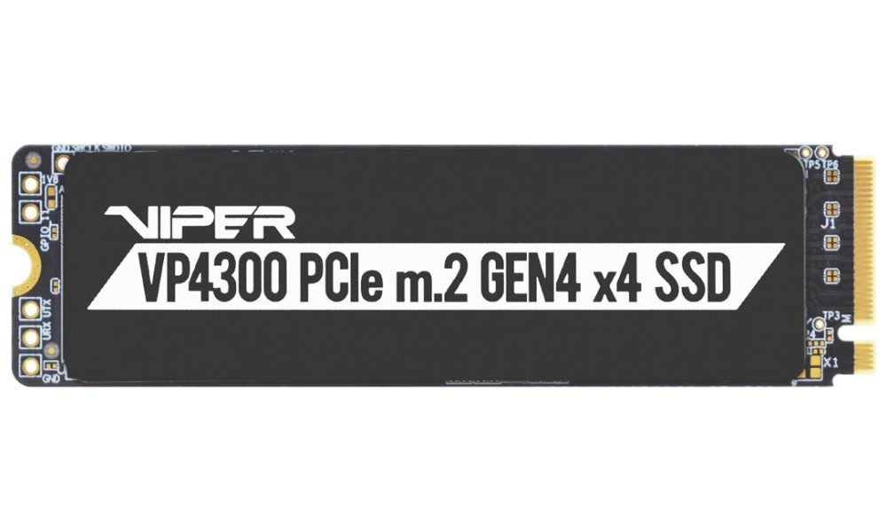 Patriot VIPER VP4300 2TB, M.2 2280 SSD NVMe PCIe Gen4X4 up to 7400MB/s VP4300-2TBM28H