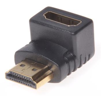PremiumCord Adapter HDMI M/F zahnutý do pravého úhlu KPHDMA-5