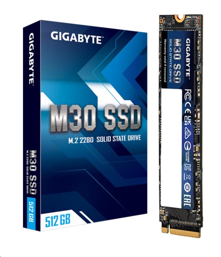 Gigabyte M30 SSD 512GB NVMe GP-GM30512G-G