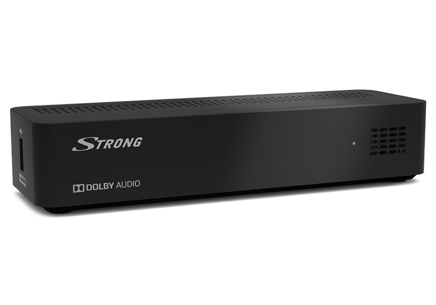 Strong DVB-T/T2 set-top-box SRT 8213, bez dipsleje, Full HD,H.265/HEVC,PVR,EPG,USB,HDMI,LAN,SCART SRT8213