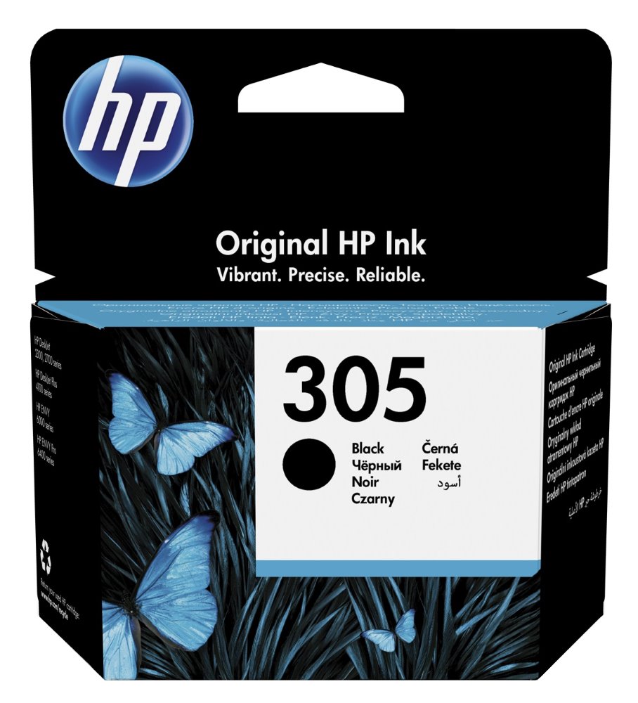 HP 305 černá inkoustová kazeta 3YM61AE