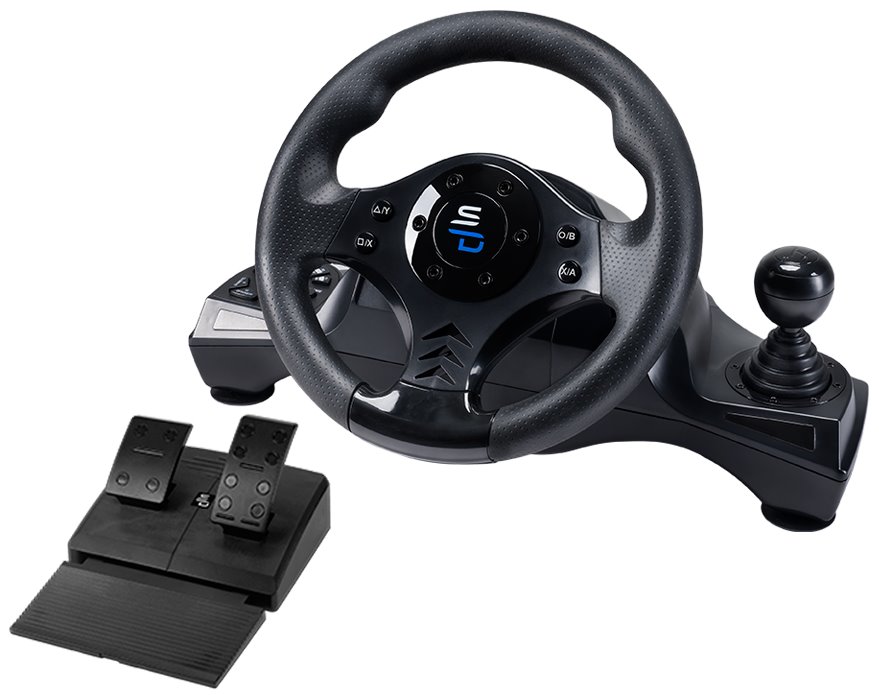 Superdrive Sada volantu, pedálů a řadící páky GS750/ PS4/ Xbox One/ Xbox Series X/S / PC SA5156-NG