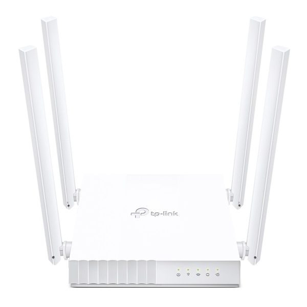 TP-Link Archer C24 AC750, Dual band 802.11ac WiFi router 4xLAN 1xWAN FE 4 anteny 3in1