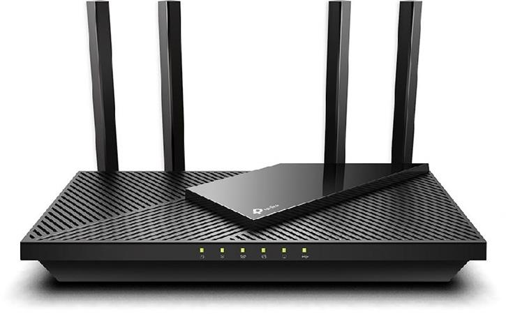 TP-Link AX3000, Dual-Band Wi-Fi 6 Router 574Mbps at 2.4GHz+2402Mbps at 5GHz Gigabit WAN+LAN USB 3.0 ARCHER AX55