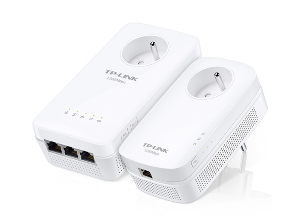 TP-Link TL-WPA8631PKIT, Gigabit Powerline ac Wi-Fi KIT/1200Mbps/802.11ac/a/b/g/n,3x Gigabit Ethernet TL-WPA8631P KIT