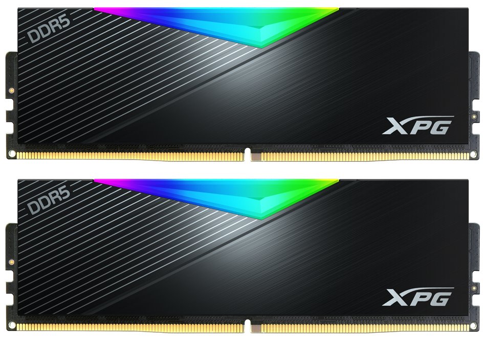 AData XPG Lancer RGB 32GB DDR5 5200MHz, DIMM, CL38, 1,25V, Heat Shield, Černá AX5U5200C3816G-DCLARBK