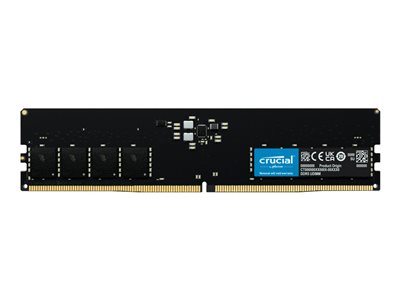 Crucial DDR5 32GB DIMM 4800MHz CL40 černá CT32G48C40U5