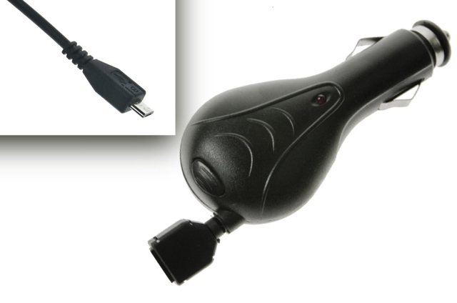 Aligator Samonavíjecí nabíječka do auta micro USB 1A, originální CLALINAV