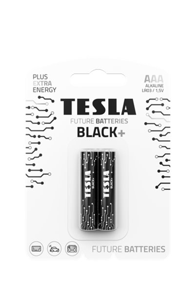 Tesla - baterie AAA BLACK+, 2ks, LR03 1099137313