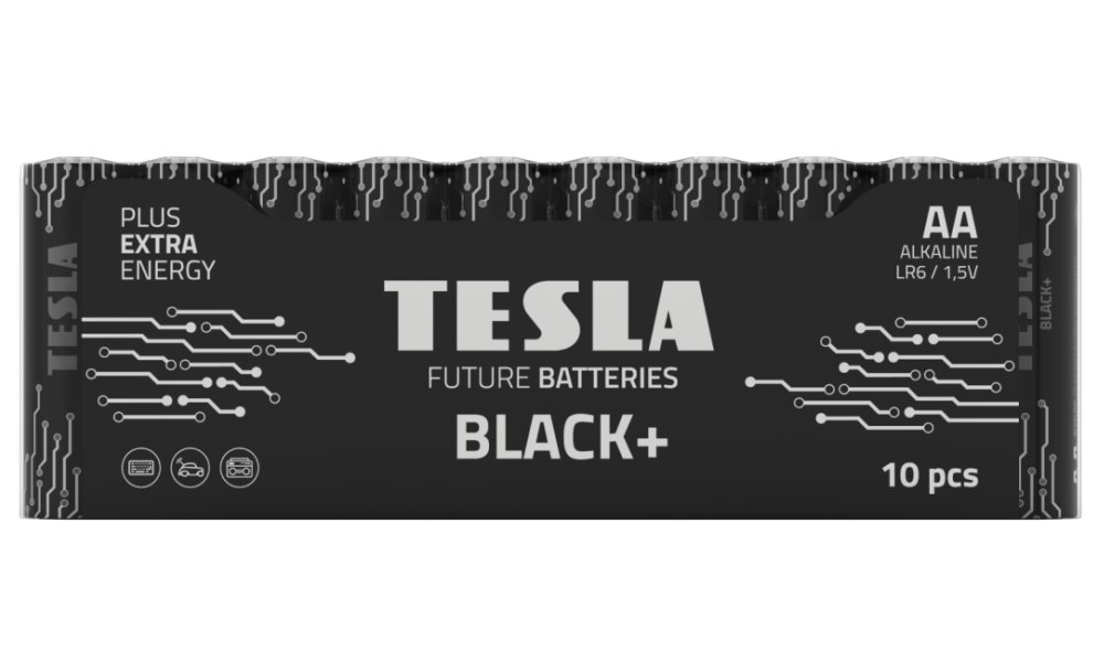 Tesla - baterie AA BLACK+, 10ks, LR06 1099137266