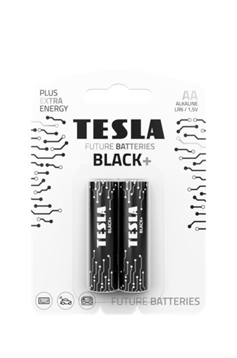 Tesla - baterie AA BLACK+, 2ks, LR06 1099137312