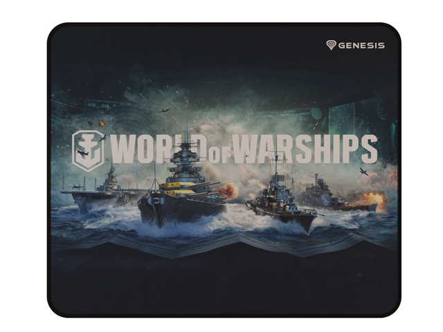 Natec GENESIS Mouse Pad Carbon 500 M World of Warships Armada 300x250mm NPG-1736
