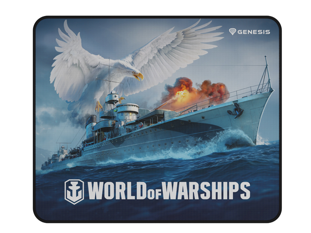 Natec GENESIS Mouse Pad Carbon 500 M World of Warships 300x250mm NPG-1738