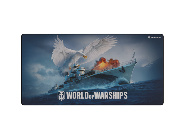 Natec GENESIS Mouse pad Carbon 500 Maxi World of Warships 900x450mm NPG-1739