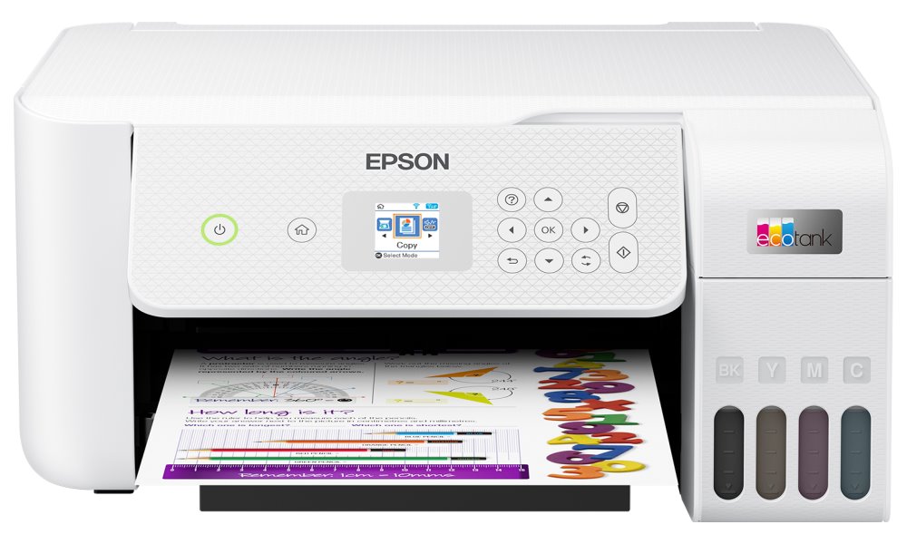 Epson EcoTank L3266, 3v1, A4, 1440x5760dpi, 33ppm, USB, Wi-Fi, bílá C11CJ66412