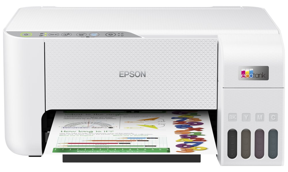 Epson EcoTank L3256, 3v1, A4, 1440x5760dpi, 33ppm, USB, Wi-Fi, bílá C11CJ67407