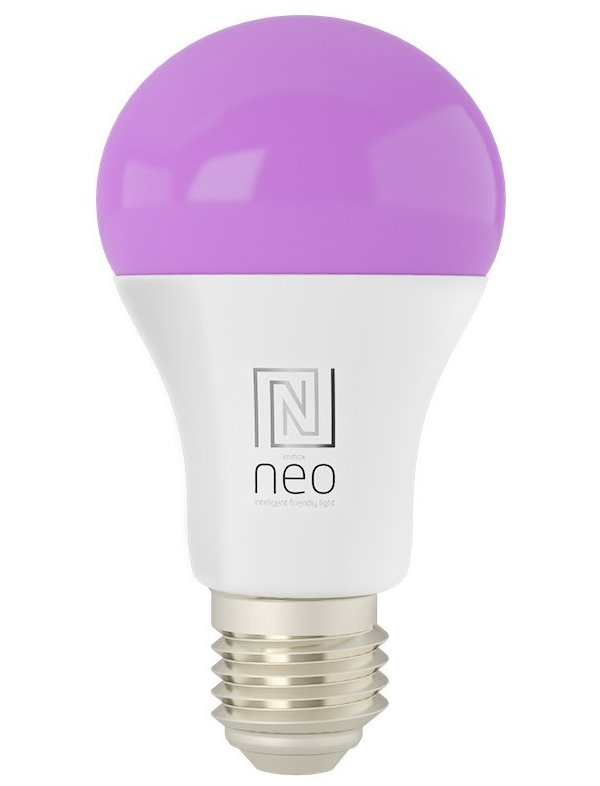 Immax NEO LITE SMART žárovka LED E27 11W RGB+CCT barevná a bílá, stmívatelná, Wi-Fi, TUYA 07733L