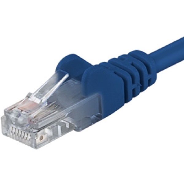 Premiumcord Patch kabel UTP RJ45-RJ45 CAT6 3m modrá SP6UTP030B