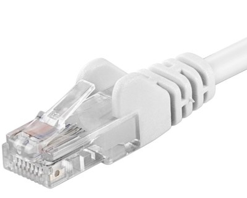 Premiumcord Patch kabel UTP RJ45-RJ45 level CAT6, 2m, bílá SP6UTP020W