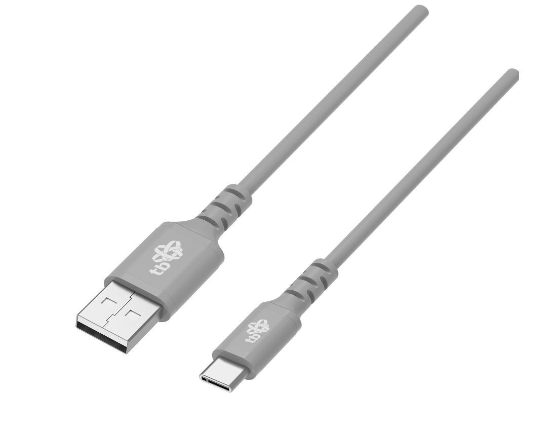 TB Kabel USB-C 2m, šedý AKTBXKUCMISI20G
