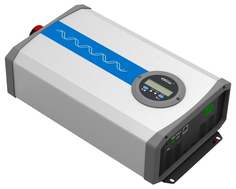 EPsolar EPEVER iPower IP1000-12-PLUS-T měnič 12V/230V 1kW, čistá sinus