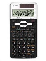 Sharp kalkulačka - EL531TGWH - bílá - box - Solární + baterie SH-EL531TGWH