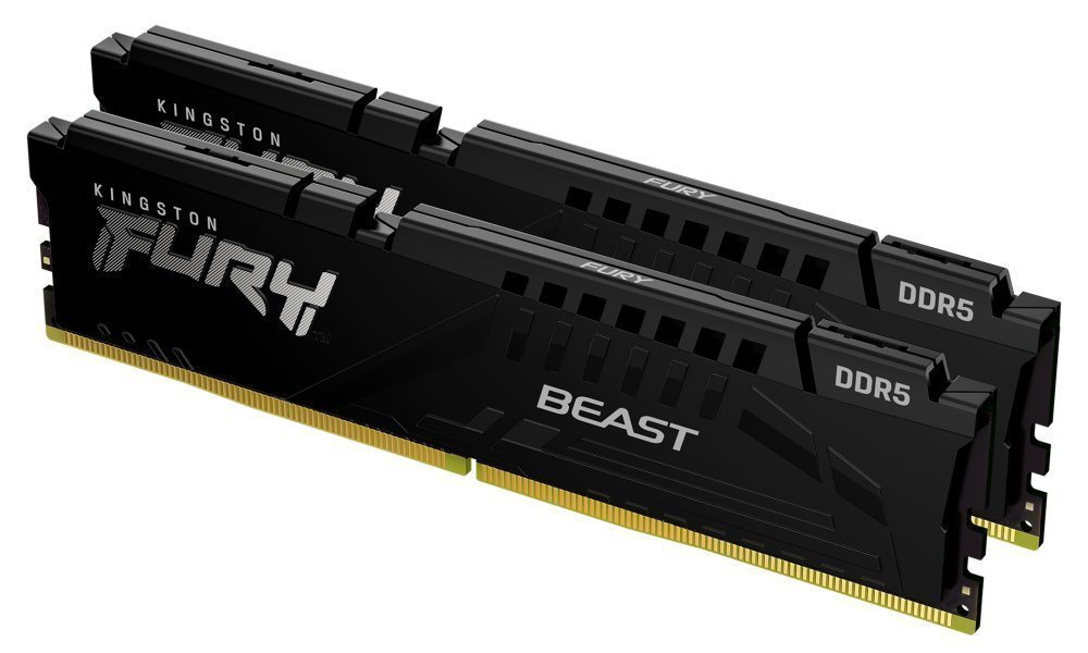 Kingston FURY Beast DDR5 16GB (Kit 2x8GB) 5200MHz DIMM CL40 KF552C40BBK2-16