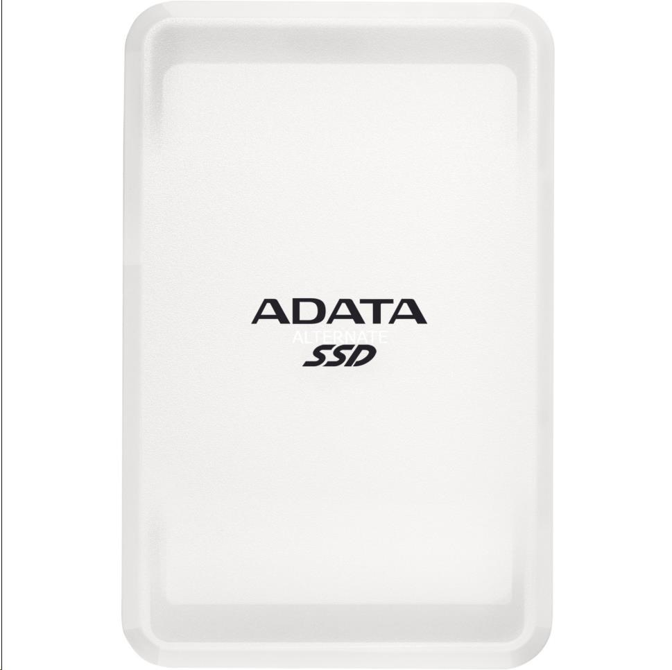 AData external SSD SC685 - 1TB white USB3.2 Gen2 Type-C backward compatible with USB2.0 ASC685-1TU32G2-CWH