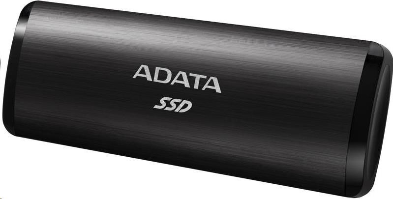 AData external SSD SE760 - 1TB black USB3.2 Gen2 Type-C backward compatible with USB2.0 ASE760-1TU32G2-CBK